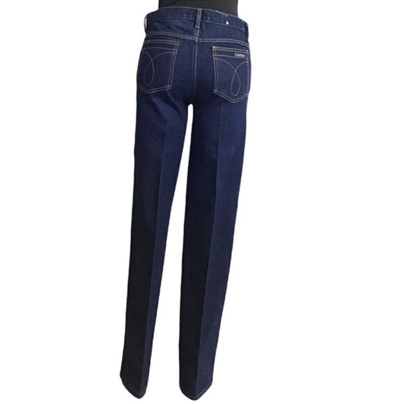 Calvin Klein Straight Leg Jeans Vintage Union Made ILGWU Size 29 - Picture 2 of 13